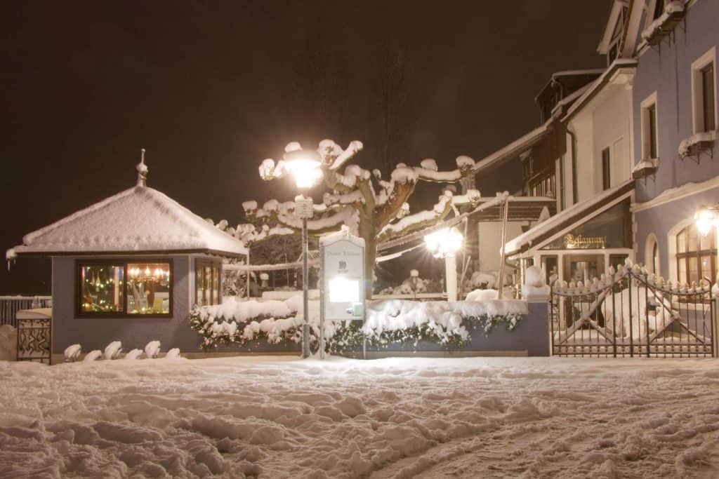 Schnee - Restaurant Staader Fährhaus
